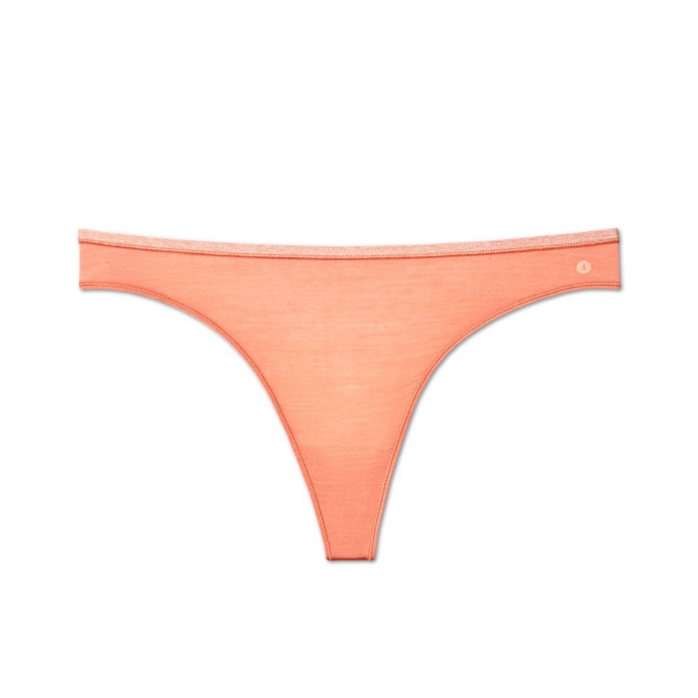 Allbirds Women's Briefs Orange - Trino® Thong - 54916JUZB